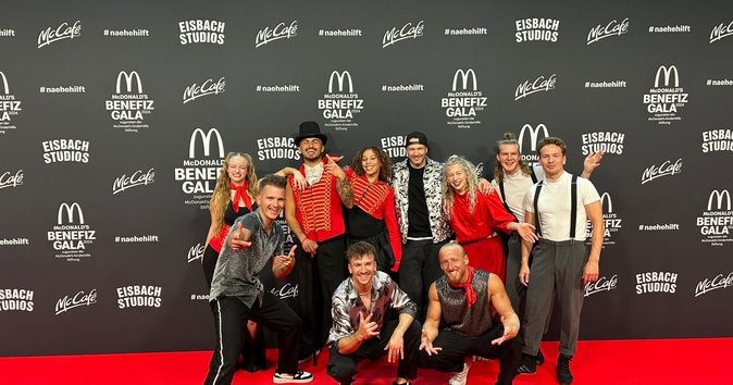 DDC bei McDonalds Benefiz Gala