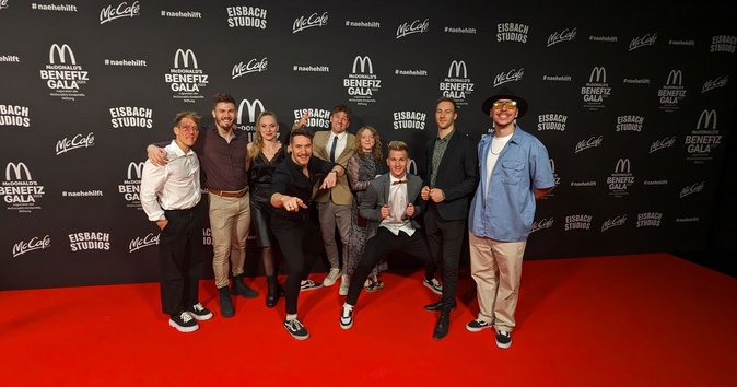 DDC bei McDonalds Benefiz Gala